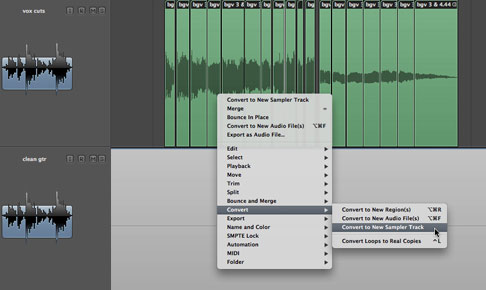Convert to New Sampler Track