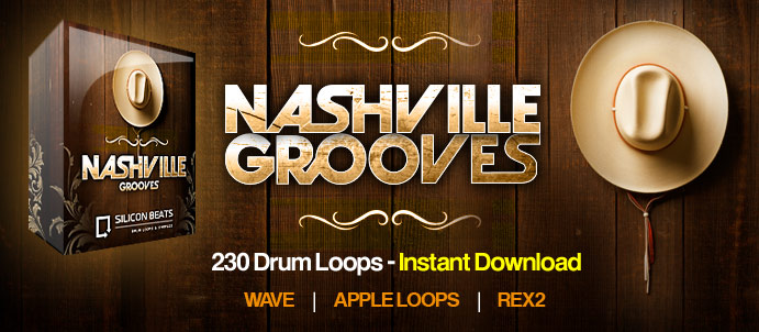 Country Drum Loops - Nashville Grooves