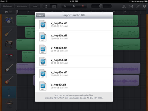 How To Import Loops Into Garageband Ipad