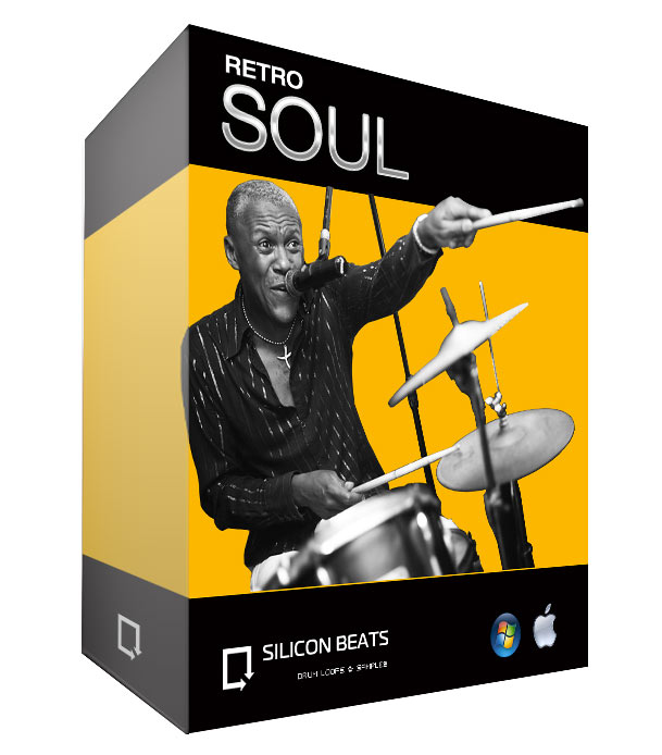 Download Classic Soul Drum loops and Fills like it was the 60's.
