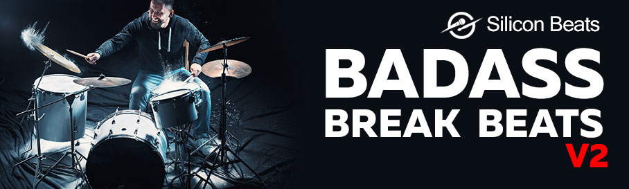 Breakbeat Samples and Drum loops - Badass V2