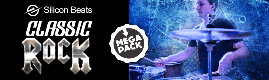 Classic Rock Drum Loops Megapack