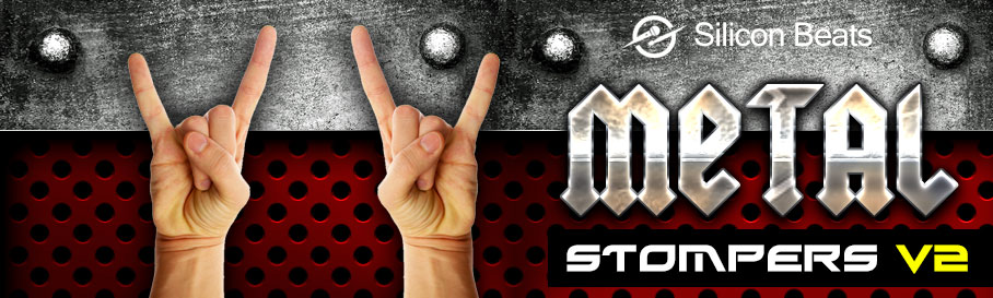 Download Live Metal Drum Loops with Stompers V2